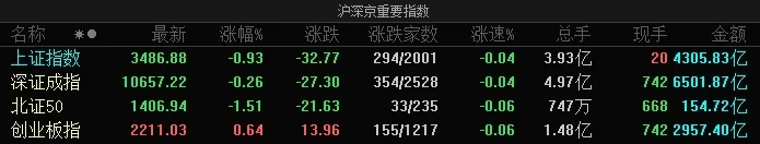 市场震荡分化，沪指半日跌近1%，算力硬件股逆势大涨