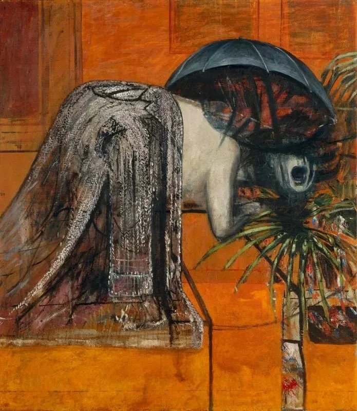 《人像研究2》弗朗西斯&middot;培根（1945-1946）