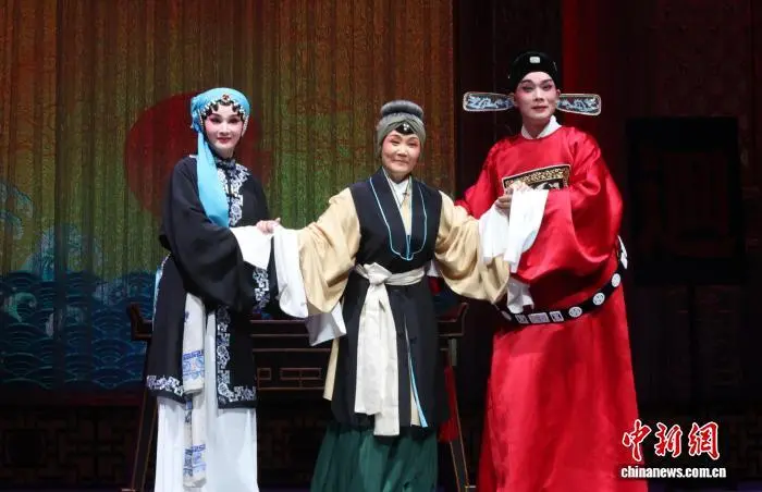 图为演出现场。中新社记者 刘占昆 摄