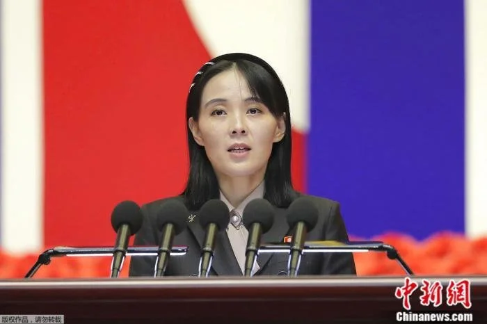 资料图：金正恩的妹妹、朝鲜劳动党中央委员会副部长金与正。
