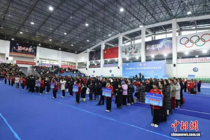 图为开幕式现场。　张芳芳 摄