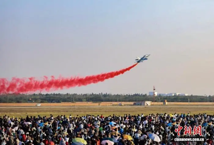 图为2024年南昌飞行大会现场飞行表演。(资料图)南昌高新区融媒体中心供图