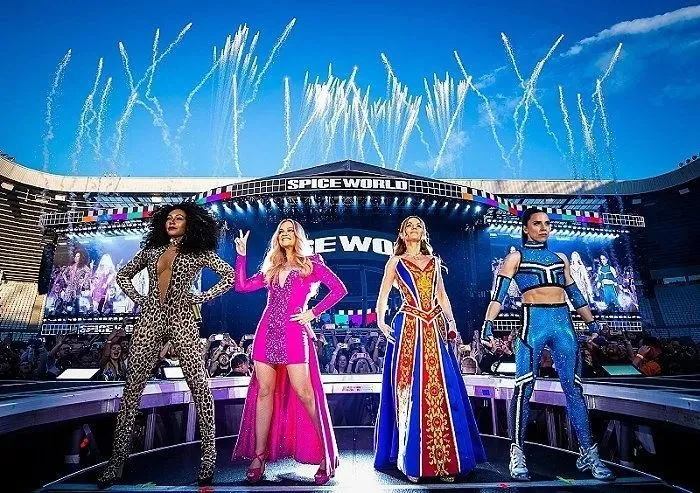 2019年6月8日，伦敦，辣妹合唱团（Spice Girls）举行巡演。 ©视觉中国
