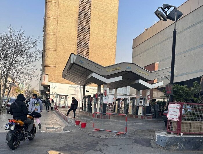 伊朗全国约70%加油站的服务中断，图自IRNA