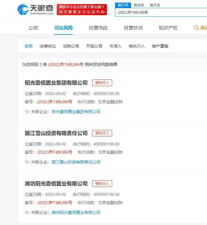 李亚鹏公司等被执行4.5亿 其持股约27.84％