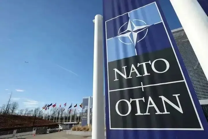 位于比利时布鲁塞尔的北约总部。新华社记者 赵丁喆 摄