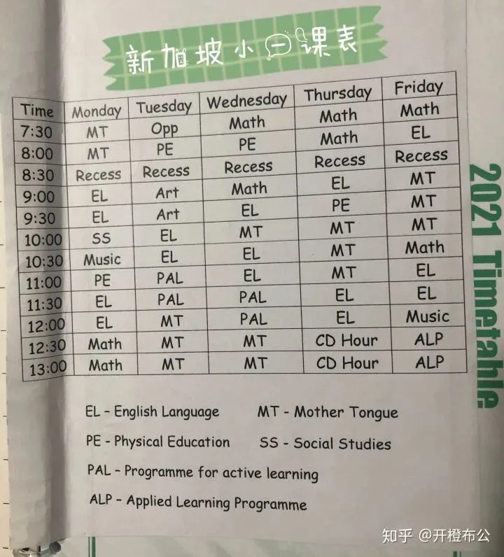 新加坡小学生的日常：真的只上半天学，下课后都做什么呢？插图2