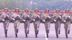 九三阅兵训练脚步声太震撼了