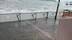 台风桦加沙前奏已至，香港海面风高浪急，海水没过海滨走廊