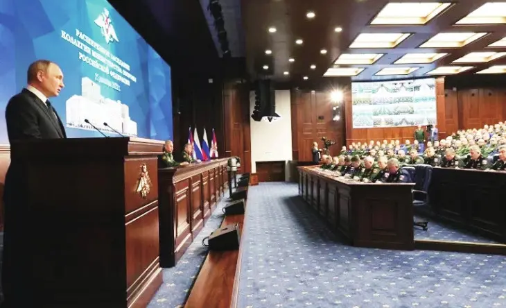 ◆2022年12月21日，俄总统普京在一次会议上表示，应将无人机改进改型列为该国国防工业2023年的“紧急任务”。