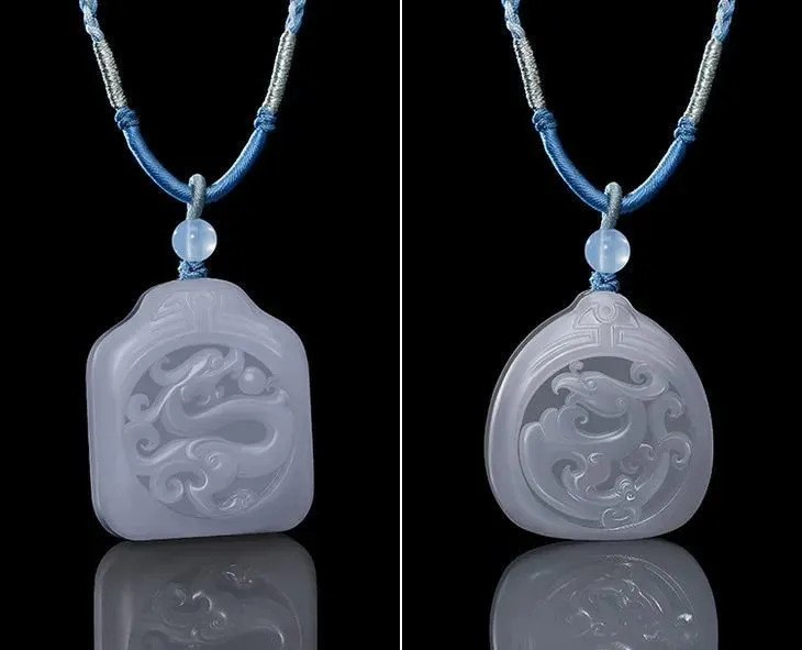 玉石藏家心头好！“镯心料”龙凤玉佩，越戴越温润_凤凰网