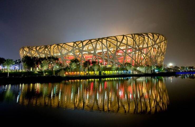 6、国家体育场 国家体育场也就是咱们平时所说的“鸟巢”，位于北京奥林匹克公园中心区南部，为2008年