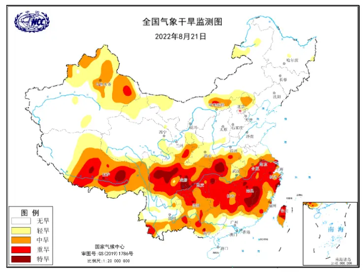9省40℃高温！鄱阳湖洞庭湖一个月“缩水”66%