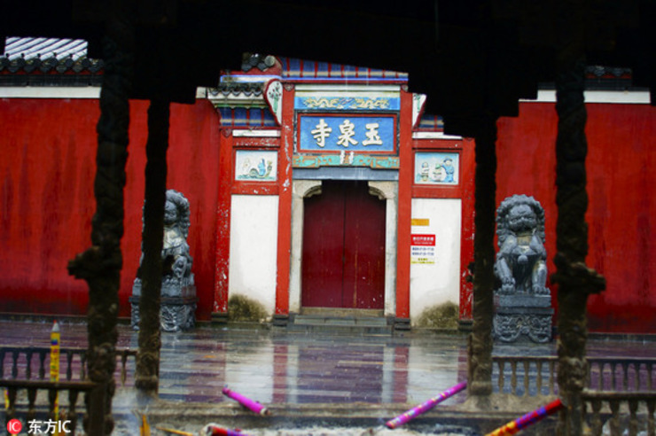 玉泉寺位于湖北省当阳市城西南12公里的玉泉山东麓,中心景区面积8.