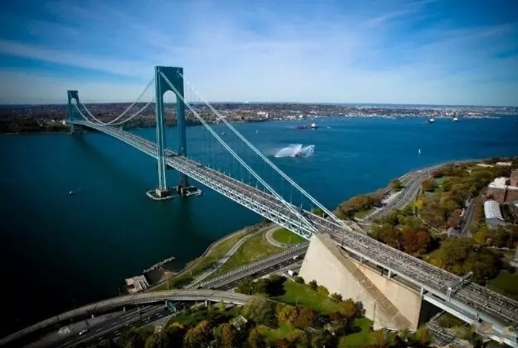 美国最长的桥,修缮时用中国钢铁遭美国人抵制