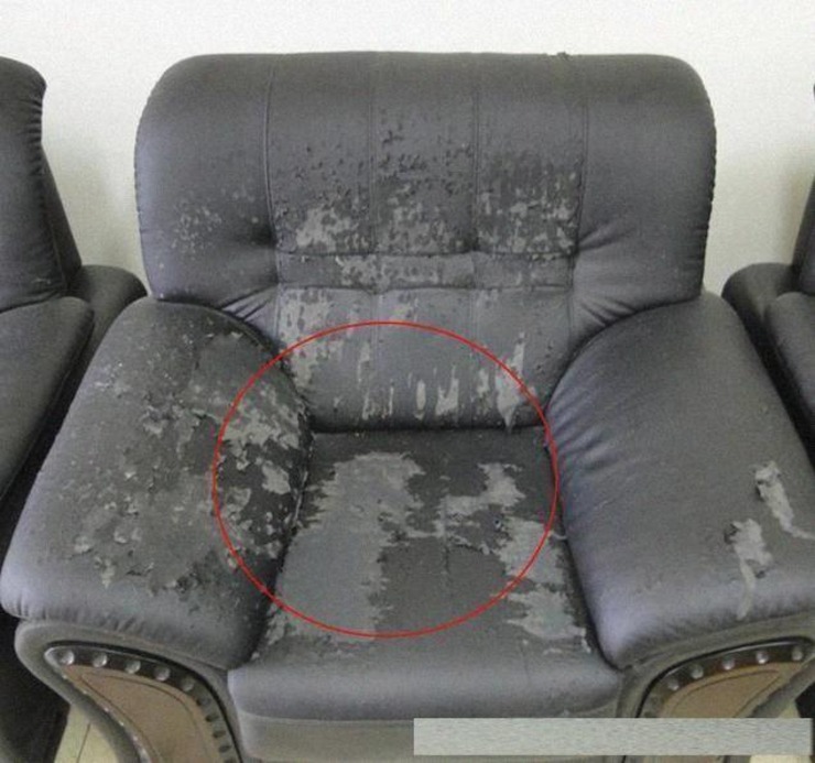 沙发用久了发脏掉皮?老师傅教你一招.