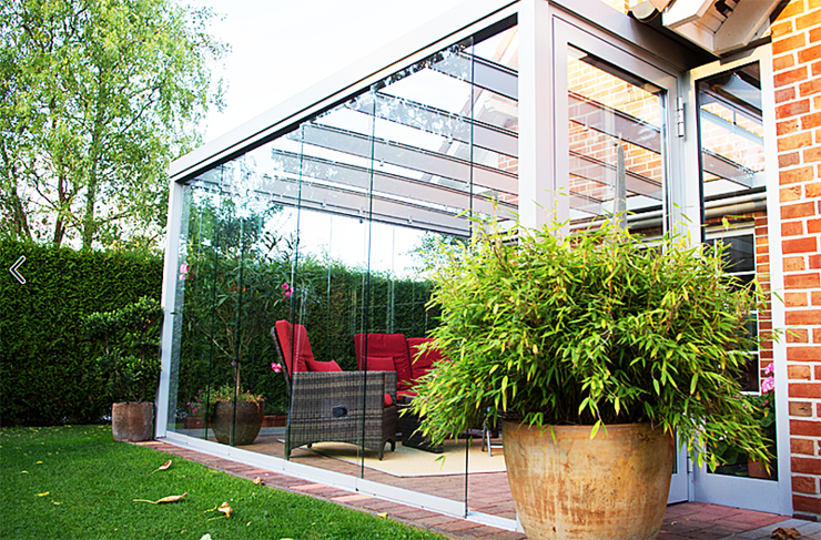 2个钢结构玻璃阳光房案例,从此花园里也能摆沙发茶几