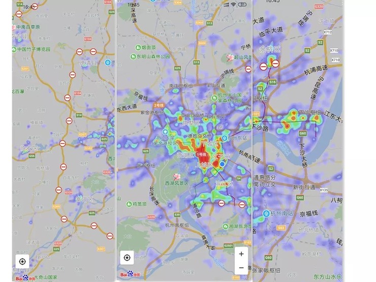 1000万"杭州人"都在哪?人口热力图大公开!