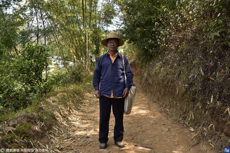 大山里老爷爷图片