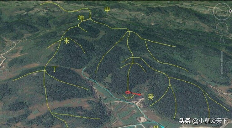 分金定穴看缠山 网友:这个地方有宫殿