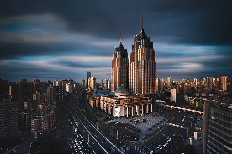 上海双子座大厦图片