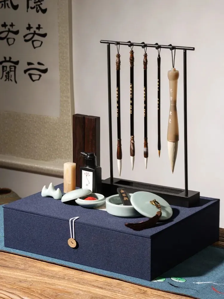 【墨研】古玩 硯箱14◆紫檀長方硯箱◆未使用品◆文房四宝 文人趣味 文箱 唐木 墨研】古玩 硯箱14◇紫檀長方硯箱◇未使用品◇文房四宝