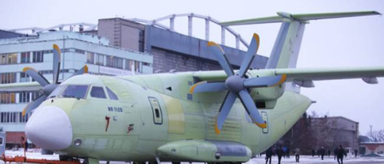 俄最新轻型运输机亮相 网友：俄版E2C