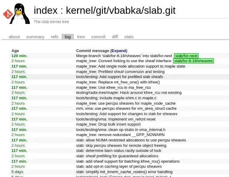 Sheaves patches queued