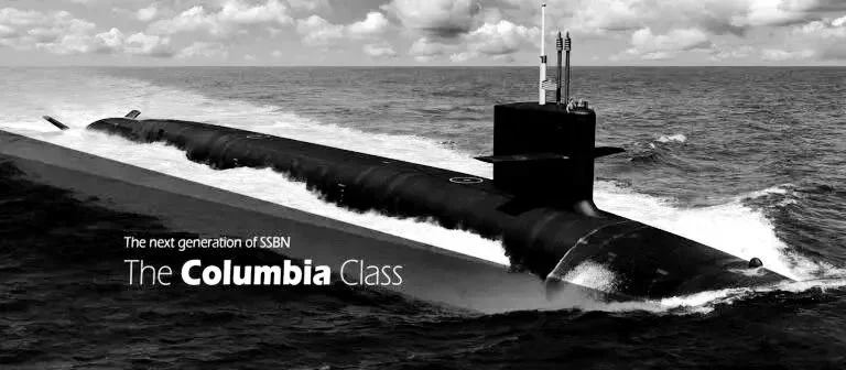 ▲按照计划，哥伦比亚级战略核潜艇也会逐渐入列