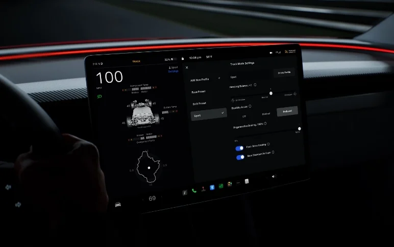 特斯拉新款Model 3高性能版发布 带来全新赛道模式