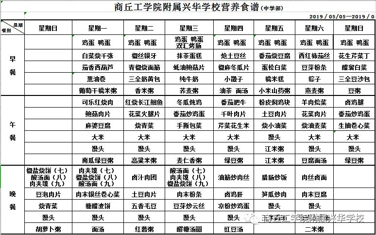 立夏吃什么【附兴华学校第11周食谱】-夏至吃什么食物?
