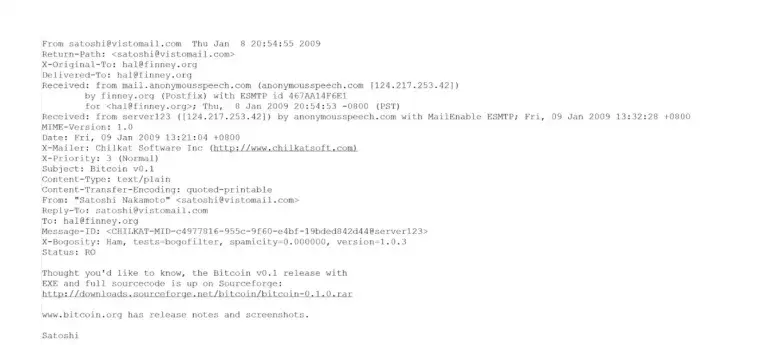 中本聪的三封邮件首度曝光，比特币创造者究竟是谁？插图2