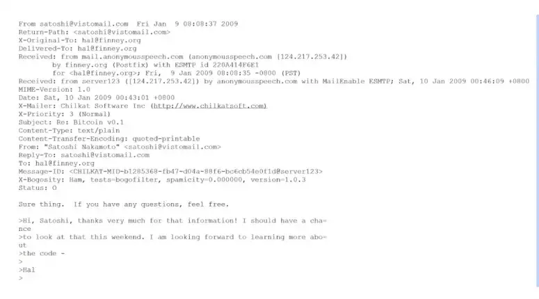 中本聪的三封邮件首度曝光，比特币创造者究竟是谁？插图3
