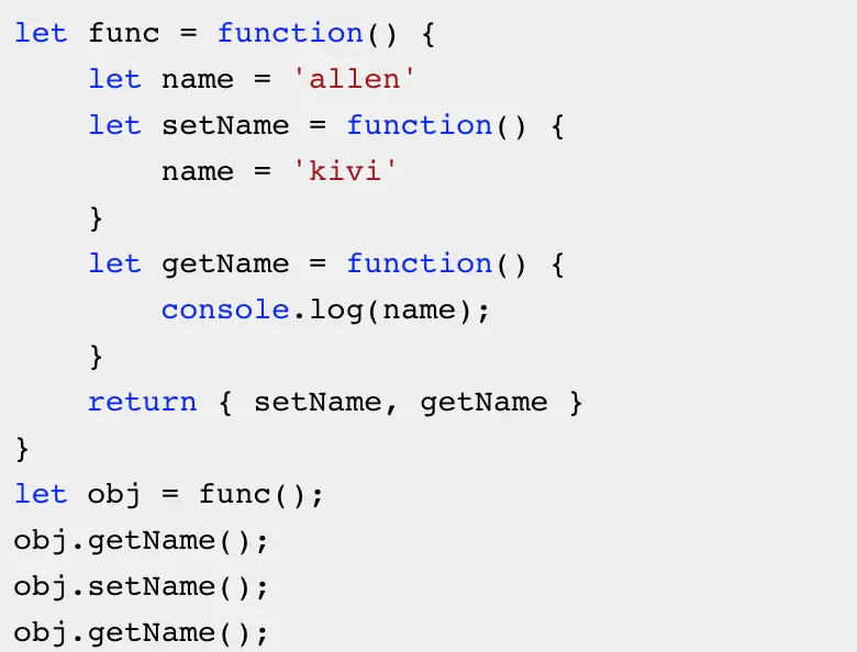 javascript中的闭包、函数的toString方法3
