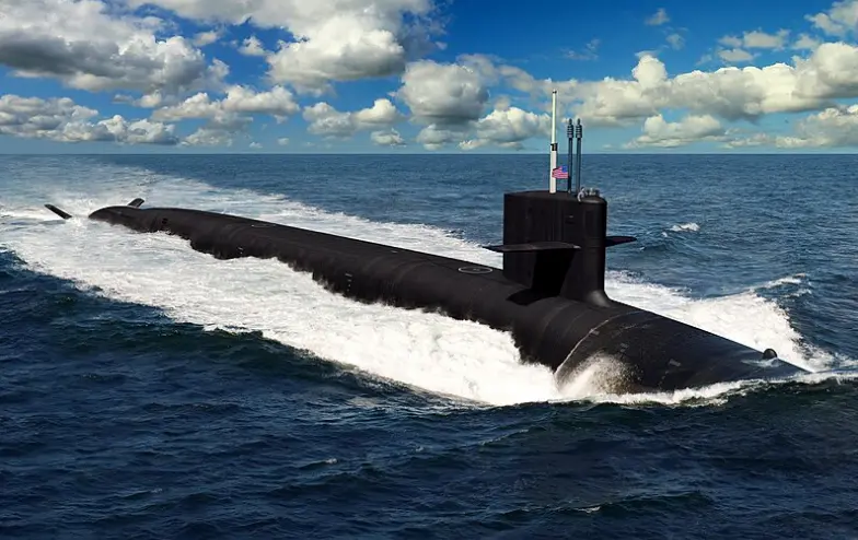 美国新一代哥伦比亚级战略核潜艇正在建造中