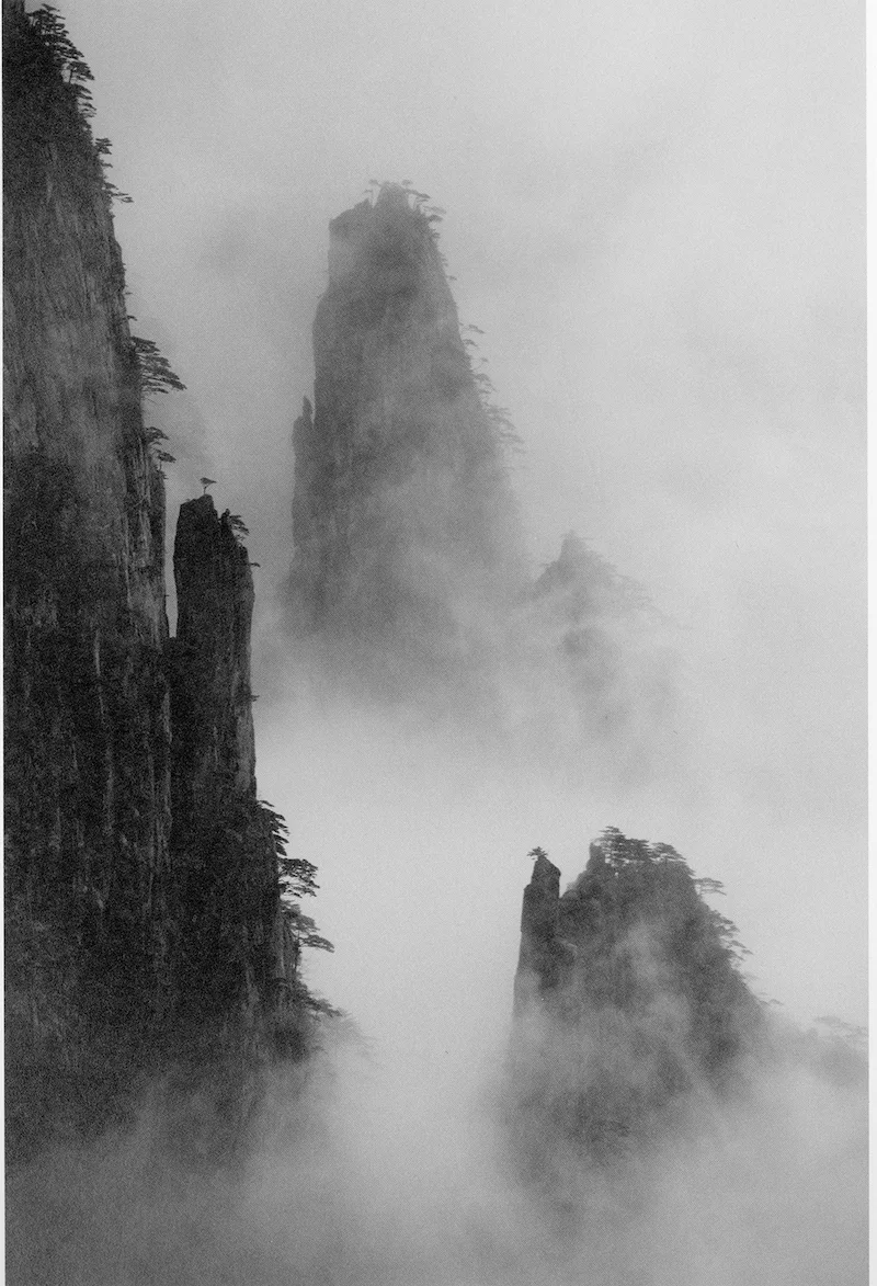 马克 • 吕布摄影作品，黄山，安徽，1985年