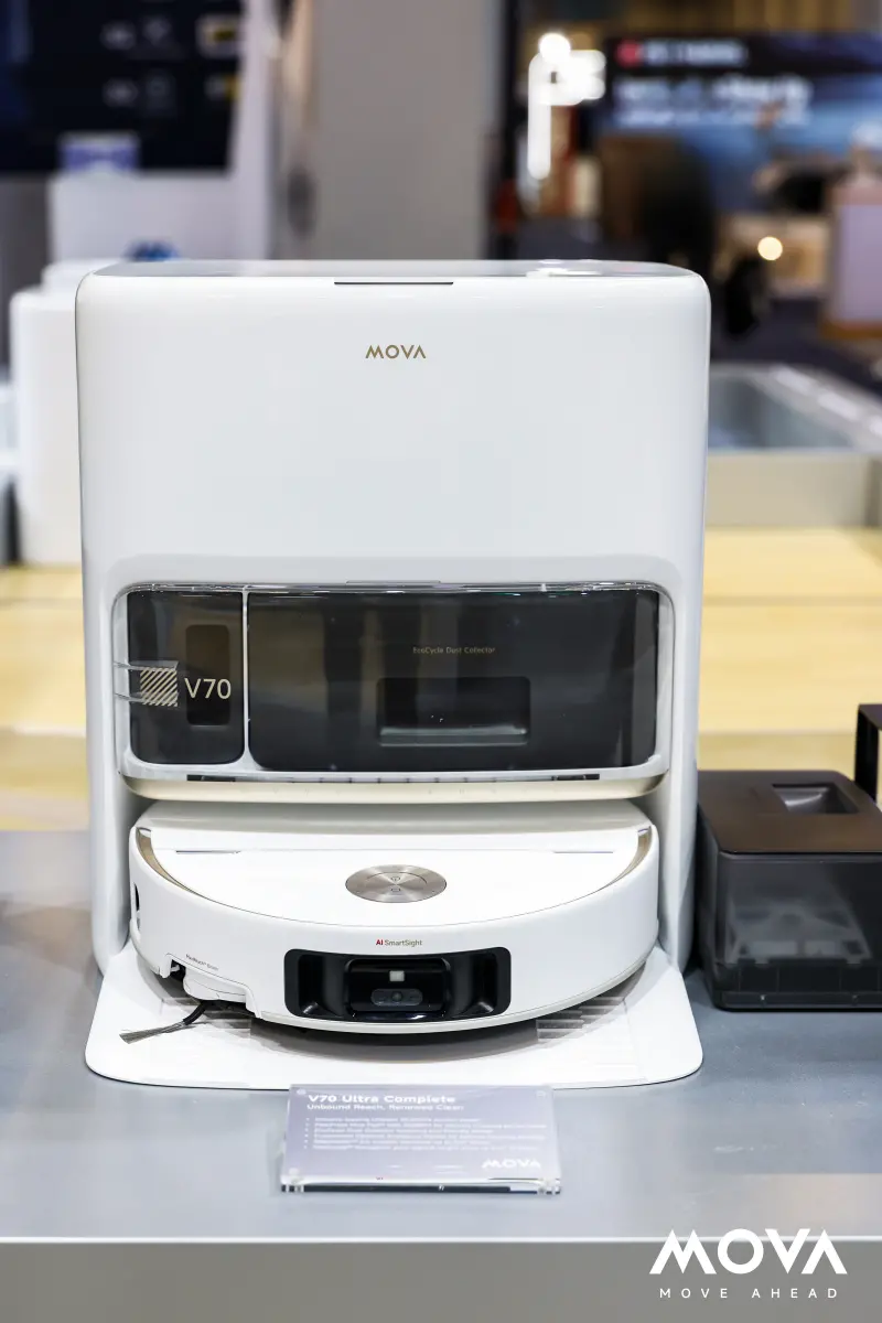 在CES现场,我看见一台MOVA扫地机飞上了“二楼”-家电圈官网
