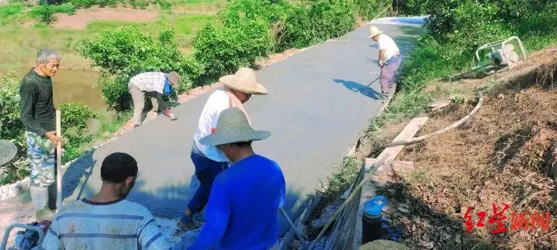 ▲其他正在推进的道路硬化工程 受访者供图