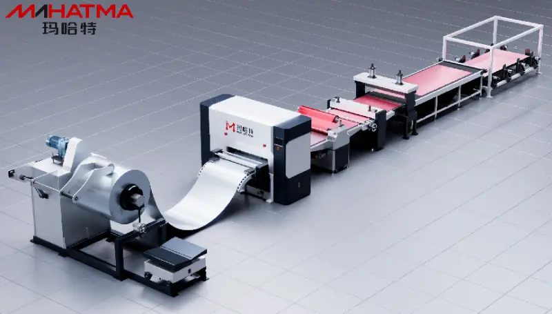 玛哈特开卷矫平剪切线:提升生产效率与产品精度的利器