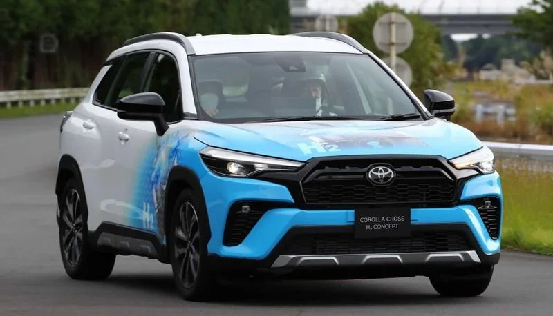 坚持自己的新能源之路 丰田Corolla Cross H2概念车官图发布