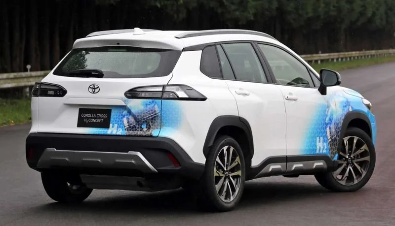 坚持自己的新能源之路 丰田Corolla Cross H2概念车官图发布