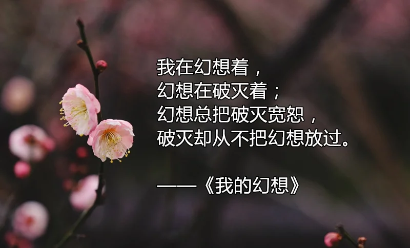 顾城最美的十首诗：怀念这位生于秋天，死于秋天的天才诗人(顾城写得好的诗)