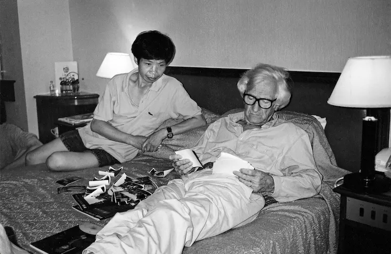 1993年6月7日，在昆明生活工作的吴家林，阴差阳错在深圳与马克·吕布相遇，他的照片感动了马克·吕布。杨延康摄