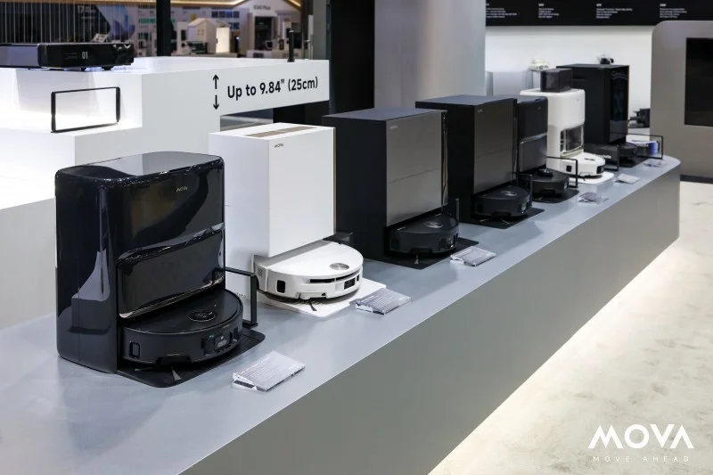 在CES现场,我看见一台MOVA扫地机飞上了“二楼”-家电圈官网