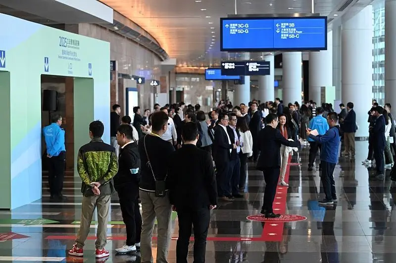 △香港特区第八届立法会选举投票站