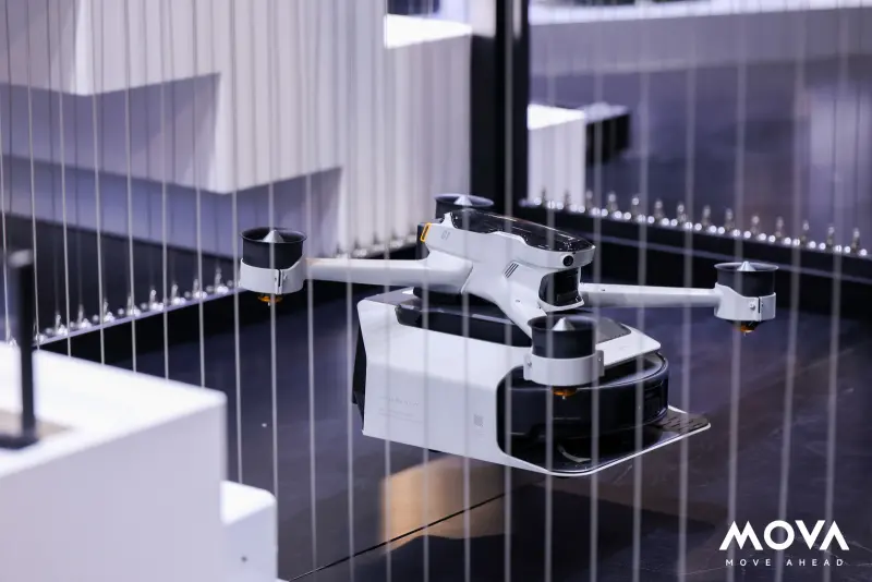 在CES现场,我看见一台MOVA扫地机飞上了“二楼”-家电圈官网