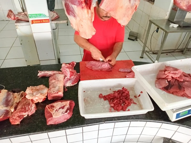 2025年10月7日，巴西阿拉戈斯州马塞约的牛肉出口商。 IC Photo