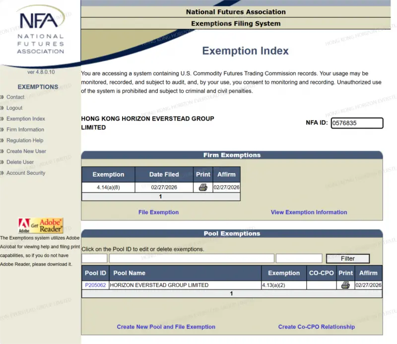 香港远恒集团获得美国NFA资质备案 全球合规布局再升级插图2 香港远恒集团获得美国NFA资质备案 全球合规布局再升级插图2