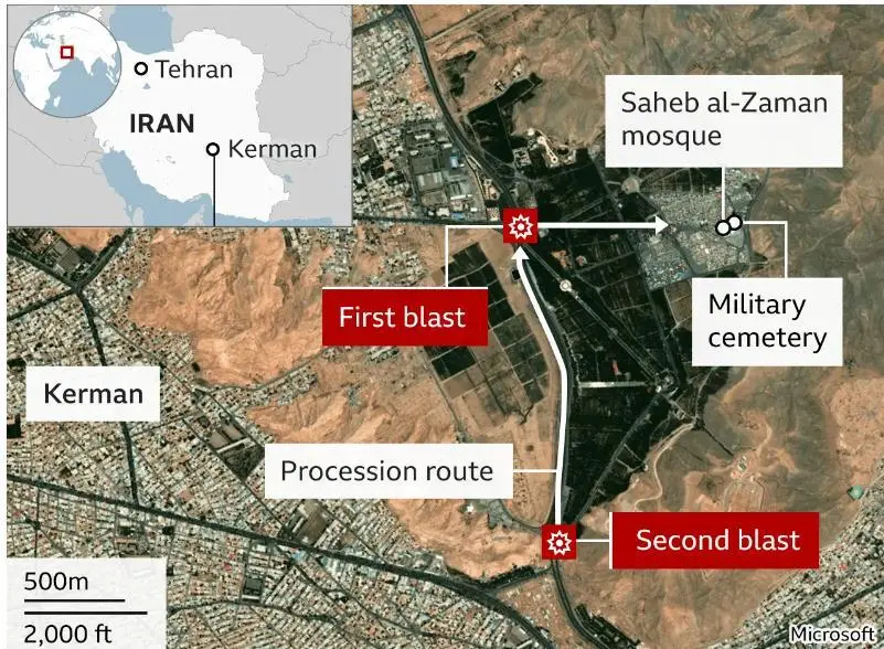 伊朗连环爆炸致近百死，凶手是谁？美国表态