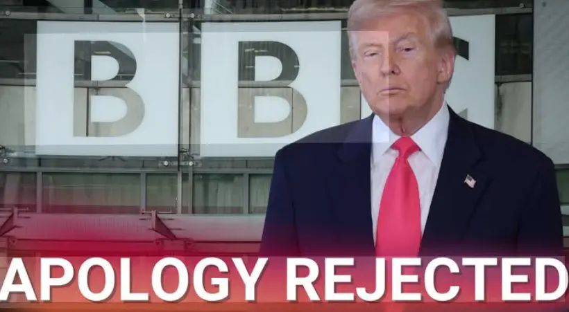 特朗普不接受道歉，揚(yáng)言要起訴BBC